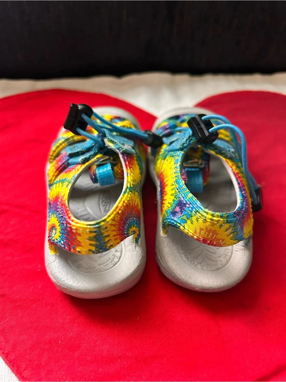 Keen Kids Aqua and White Water Shoes